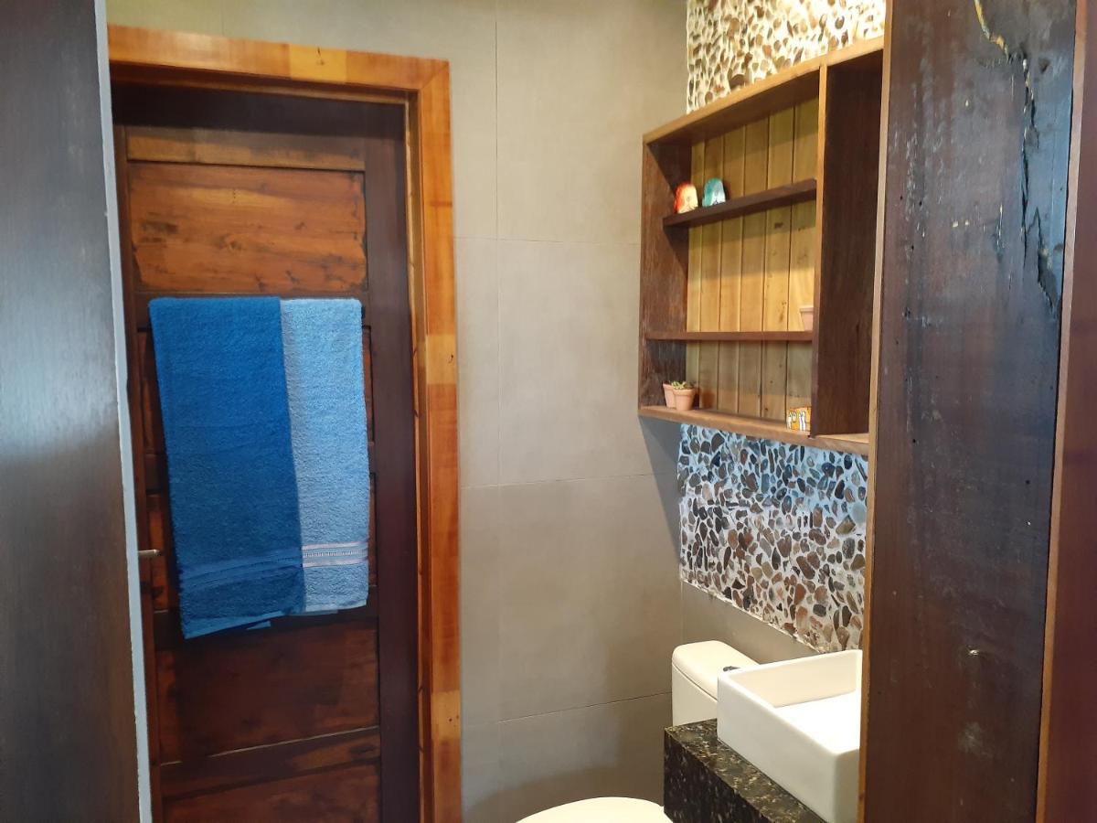 Jabuticasa Cabana De Madeira Na Praia Penha  Kültér fotó